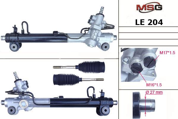 MSG LE204 Рулевой механизм LE204: Отличная цена - Купить в Польше на 2407.PL!