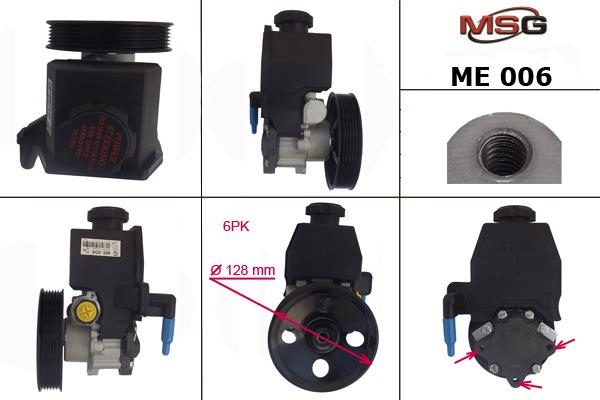 MSG ME006 Pompa hydrauliczna, układ kierowniczy ME006: Dobra cena w Polsce na 2407.PL - Kup Teraz!