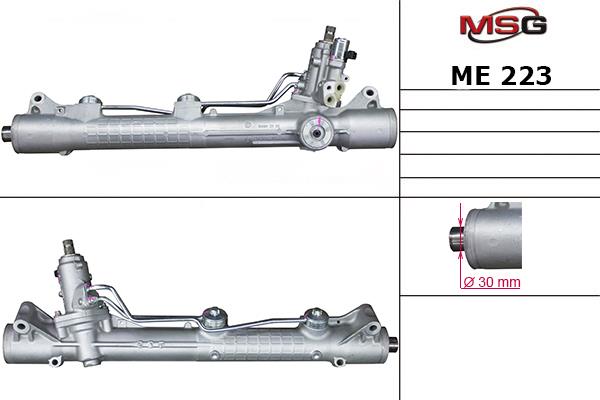 MSG ME223 Zahnstange mit der hydraulischen Servolenkung ME223: Kaufen Sie zu einem guten Preis in Polen bei 2407.PL!