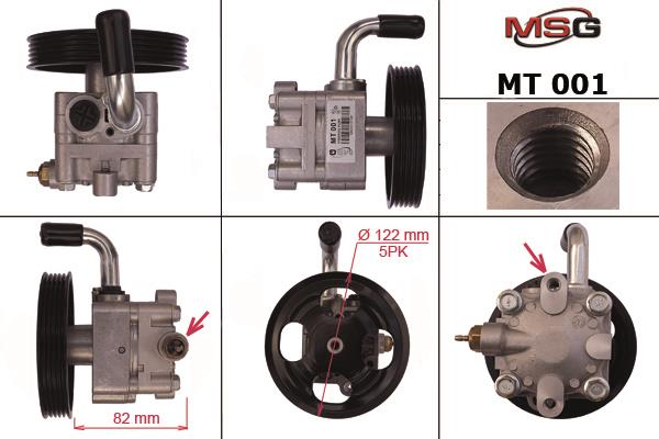 MSG MT001 Hydraulikpumpe, Lenkung MT001: Kaufen Sie zu einem guten Preis in Polen bei 2407.PL!