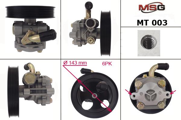 MSG MT003 Hydraulikpumpe, Lenkung MT003: Kaufen Sie zu einem guten Preis in Polen bei 2407.PL!