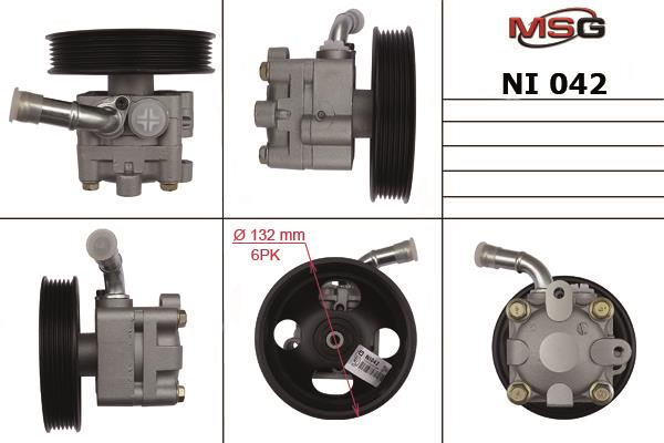 MSG NI042 Hydraulic Pump, steering system NI042: Buy near me in Poland at 2407.PL - Good price!