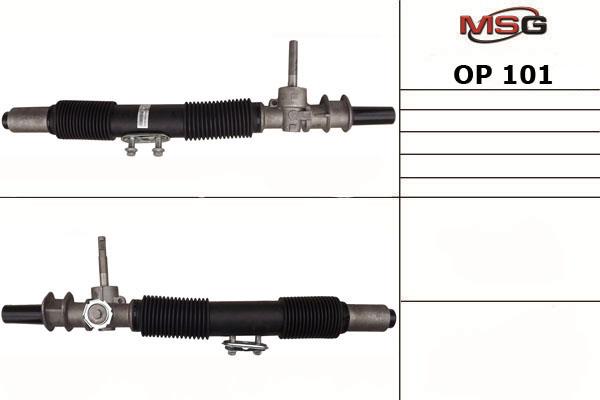 MSG OP101 Steering rack without power steering OP101: Buy near me in Poland at 2407.PL - Good price!