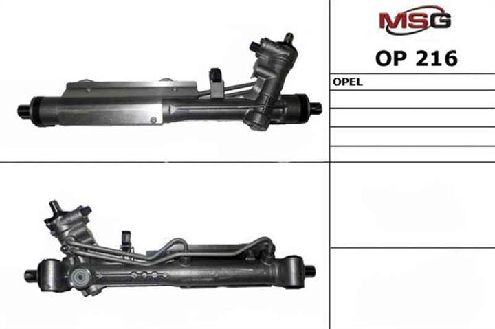 MSG OP216 Steering Gear OP216: Buy near me in Poland at 2407.PL - Good price!