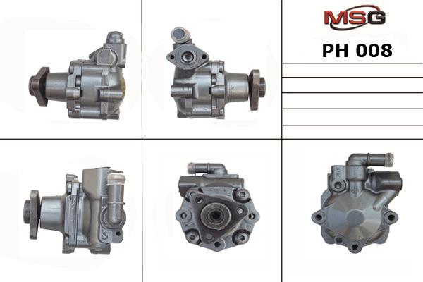 MSG PH008 Hydraulic Pump, steering system PH008: Buy near me in Poland at 2407.PL - Good price!