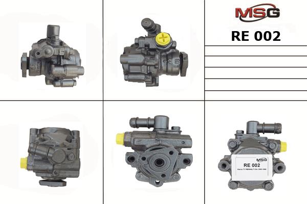 MSG RE002 Hydraulic Pump, steering system RE002: Buy near me at 2407.PL in Poland at an Affordable price!