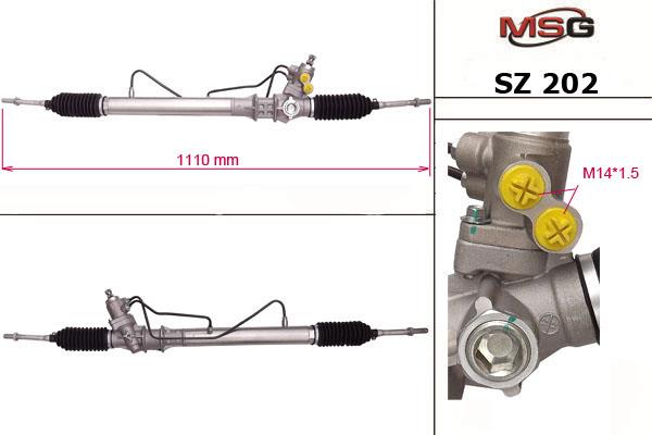 MSG SZ202 Zahnstange mit der hydraulischen Servolenkung SZ202: Kaufen Sie zu einem guten Preis in Polen bei 2407.PL!