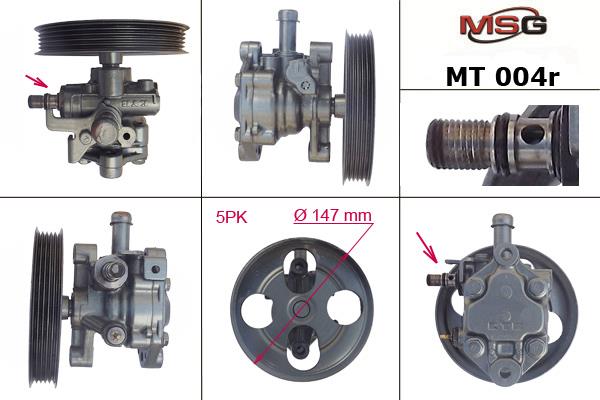 MSG MT004R-ARCH Hydraulic Pump, steering system MT004RARCH: Buy near me in Poland at 2407.PL - Good price!