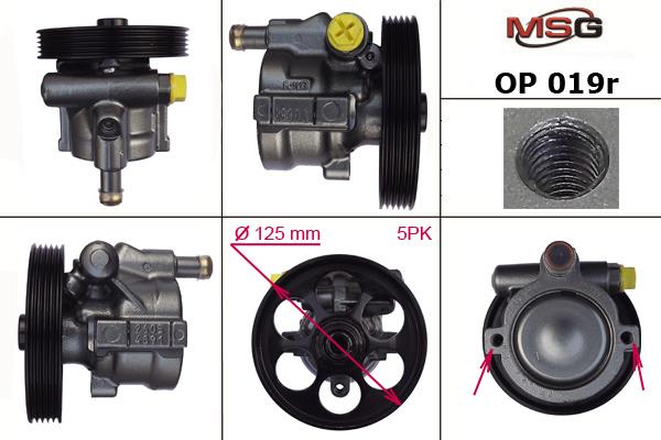MSG OP019R-ARCH Pompa hydrauliczna, układ kierowniczy OP019RARCH: Dobra cena w Polsce na 2407.PL - Kup Teraz!