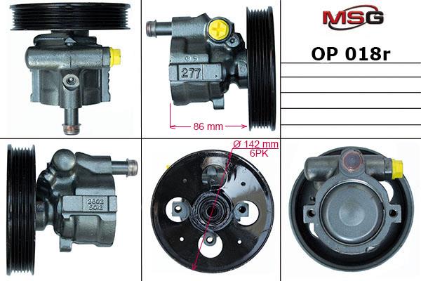 MSG OP018R-ARCH Pompa hydrauliczna, układ kierowniczy OP018RARCH: Dobra cena w Polsce na 2407.PL - Kup Teraz!