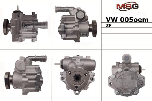MSG VW005OEM Hydraulic Pump, steering system VW005OEM: Buy near me in Poland at 2407.PL - Good price!
