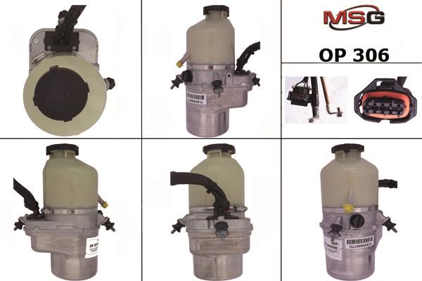 MSG OP306OEM Hydraulic Pump, steering system OP306OEM: Buy near me at 2407.PL in Poland at an Affordable price!