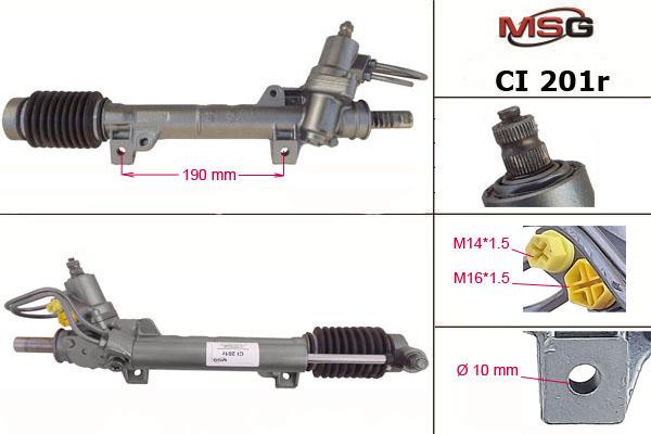 MSG CI201R-ARCH Power steering restored CI201RARCH: Buy near me in Poland at 2407.PL - Good price!