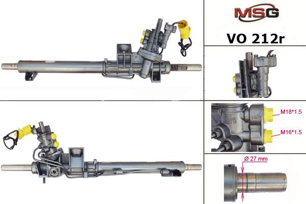 MSG VO212R-ARCH Przekładnia kierownicza ze wspomaganiem hydraulicznym, regenerowana VO212RARCH: Dobra cena w Polsce na 2407.PL - Kup Teraz!