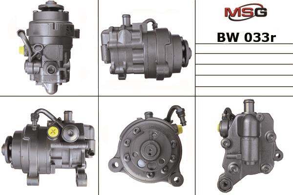 MSG BW033R-ARCH Hydraulic Pump, steering system BW033RARCH: Buy near me in Poland at 2407.PL - Good price!