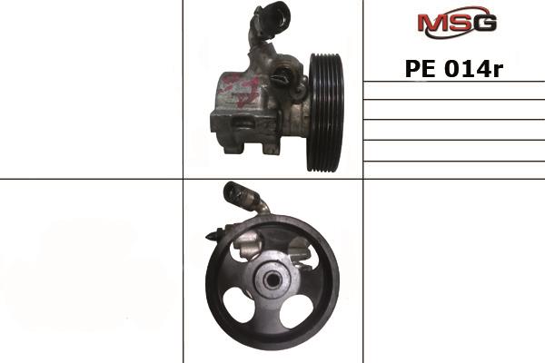 MSG PE014R-ARCH Hydraulic Pump, steering system PE014RARCH: Buy near me in Poland at 2407.PL - Good price!