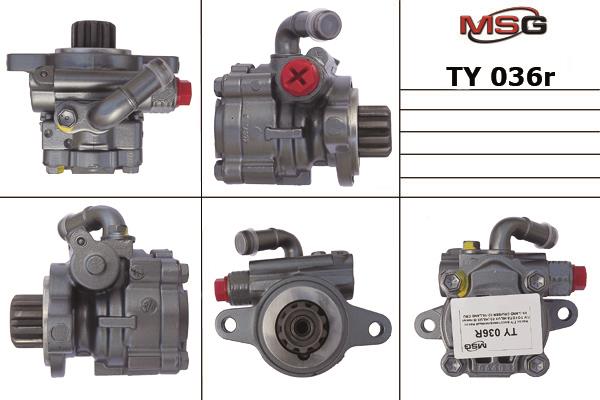 MSG TY036R-ARCH Hydraulic Pump, steering system TY036RARCH: Buy near me at 2407.PL in Poland at an Affordable price!