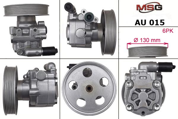 MSG AU015 Hydraulic Pump, steering system AU015: Buy near me in Poland at 2407.PL - Good price!