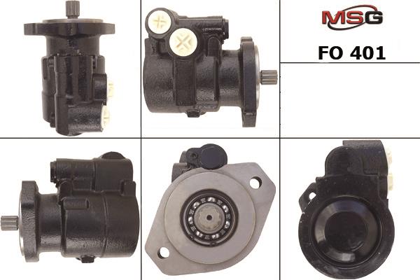 MSG FO401 Hydraulic Pump, steering system FO401: Buy near me in Poland at 2407.PL - Good price!