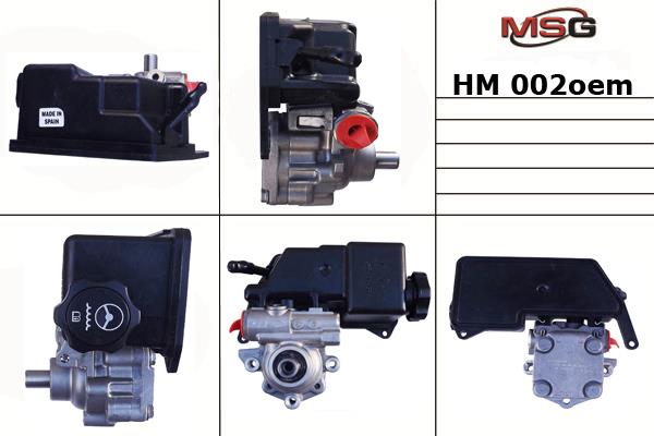 MSG HM002OEM Hydraulic Pump, steering system HM002OEM: Buy near me in Poland at 2407.PL - Good price!