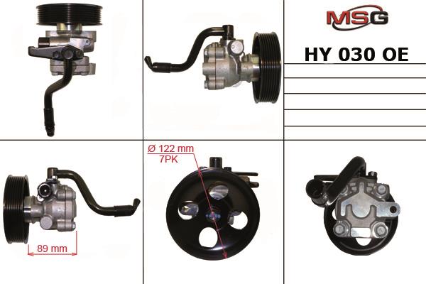 MSG HY030OEM Hydraulic Pump, steering system HY030OEM: Buy near me in Poland at 2407.PL - Good price!