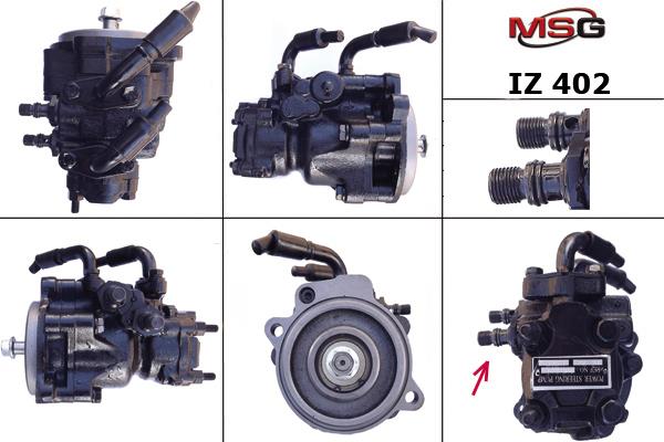 MSG IZ402 Hydraulic Pump, steering system IZ402: Buy near me in Poland at 2407.PL - Good price!