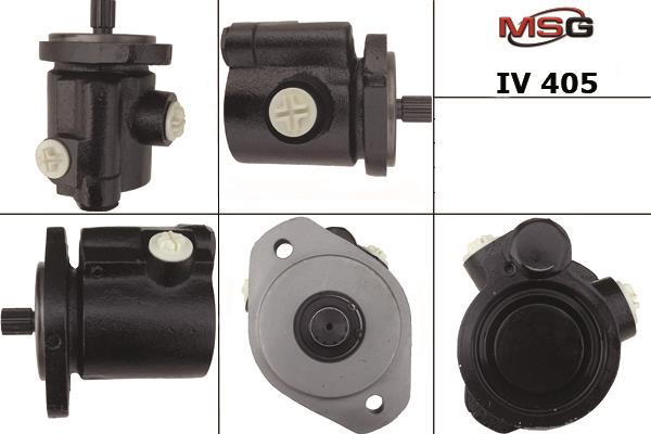 MSG IV405 Hydraulic Pump, steering system IV405: Buy near me in Poland at 2407.PL - Good price!