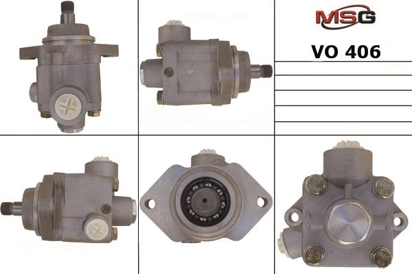 MSG VO406 Hydraulic Pump, steering system VO406: Buy near me in Poland at 2407.PL - Good price!