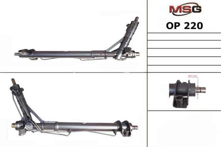MSG OP220 Power Steering OP220: Buy near me in Poland at 2407.PL - Good price!
