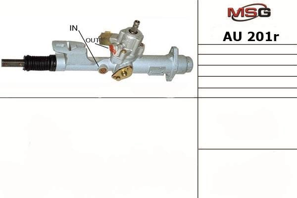 MSG AU201R-ARCH Przekładnia kierownicza ze wspomaganiem hydraulicznym, regenerowana AU201RARCH: Dobra cena w Polsce na 2407.PL - Kup Teraz!