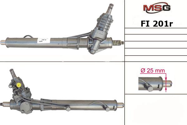 MSG FI201R-ARCH Przekładnia kierownicza ze wspomaganiem hydraulicznym, regenerowana FI201RARCH: Dobra cena w Polsce na 2407.PL - Kup Teraz!