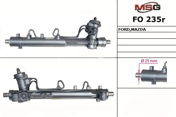 MSG FO235R-ARCH Рулевая рейка с ГУР восстановленная FO235RARCH: Отличная цена - Купить в Польше на 2407.PL!