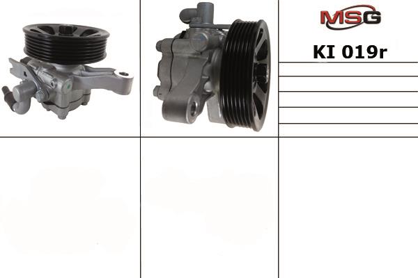 MSG KI019R-ARCH Hydraulic Pump, steering system KI019RARCH: Buy near me in Poland at 2407.PL - Good price!