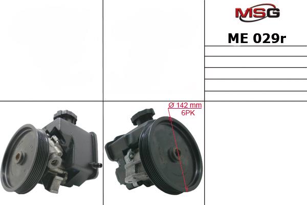 MSG ME029R-ARCH Pompa hydrauliczna, układ kierowniczy ME029RARCH: Dobra cena w Polsce na 2407.PL - Kup Teraz!