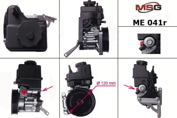 MSG ME041R-ARCH Hydraulic Pump, steering system ME041RARCH: Buy near me in Poland at 2407.PL - Good price!