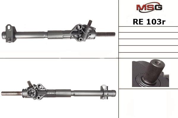 MSG RE103R-ARCH Lenkgetriebe ohne Servolenkung restauriert RE103RARCH: Kaufen Sie zu einem guten Preis in Polen bei 2407.PL!