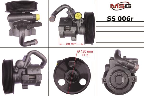 MSG SS006R-ARCH Hydraulic Pump, steering system SS006RARCH: Buy near me in Poland at 2407.PL - Good price!