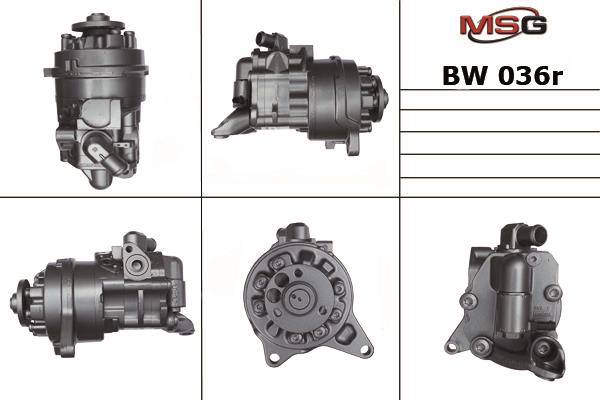 MSG BW036R-ARCH Pompa hydrauliczna, układ kierowniczy BW036RARCH: Dobra cena w Polsce na 2407.PL - Kup Teraz!