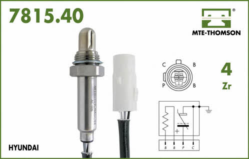 MTE-Thomson 7815.40.076 Lambda sensor 781540076: Buy near me in Poland at 2407.PL - Good price!