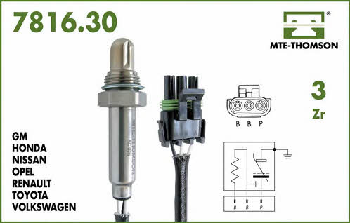 MTE-Thomson 7816.30.045 Sonda lambda 781630045: Dobra cena w Polsce na 2407.PL - Kup Teraz!