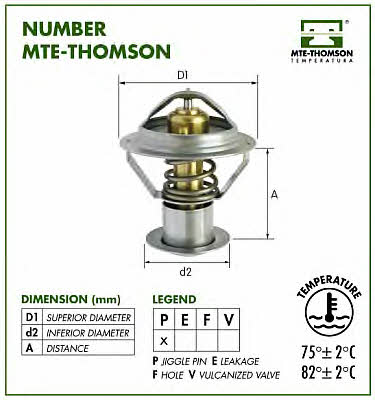 MTE-Thomson 207.92 Termostat, środek chłodzący 20792: Dobra cena w Polsce na 2407.PL - Kup Teraz!