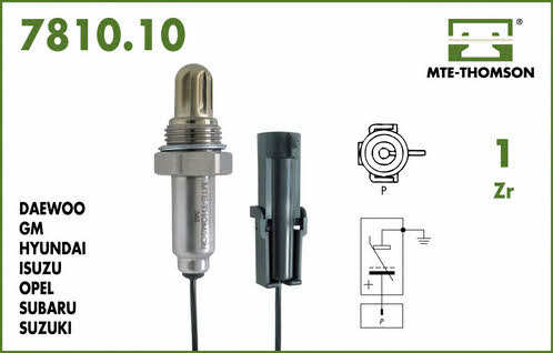 MTE-Thomson 7810.10.046 Lambda sensor 781010046: Buy near me in Poland at 2407.PL - Good price!