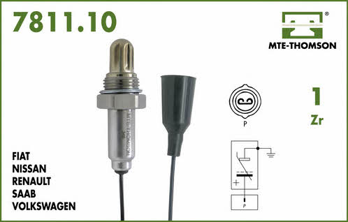 MTE-Thomson 7811.10.021 Lambda sensor 781110021: Buy near me in Poland at 2407.PL - Good price!