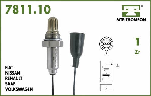 MTE-Thomson 7811.10.095 Lambda sensor 781110095: Buy near me in Poland at 2407.PL - Good price!
