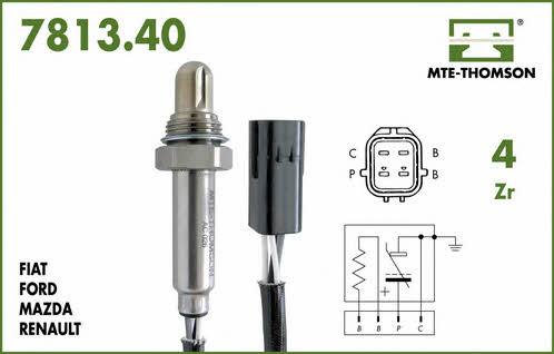 MTE-Thomson 7813.40.040 Sonda lambda 781340040: Dobra cena w Polsce na 2407.PL - Kup Teraz!