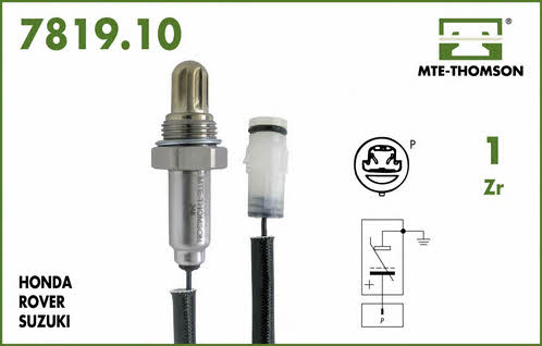 MTE-Thomson 7819.10.038 Lambda sensor 781910038: Buy near me in Poland at 2407.PL - Good price!