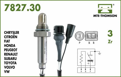 MTE-Thomson 7827.30.071 Lambda sensor 782730071: Buy near me in Poland at 2407.PL - Good price!