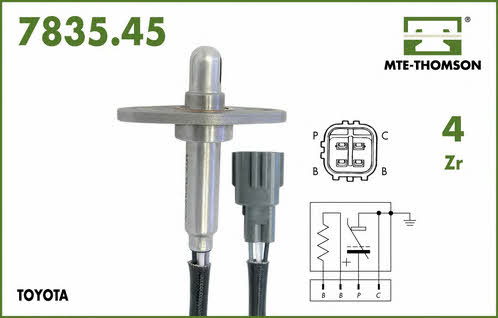 MTE-Thomson 7835.45.047 Lambda sensor 783545047: Buy near me in Poland at 2407.PL - Good price!