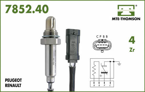 MTE-Thomson 7852.40.045 Lambda sensor 785240045: Buy near me in Poland at 2407.PL - Good price!