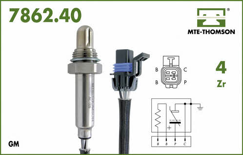 MTE-Thomson 7862.40.042 Lambda sensor 786240042: Buy near me in Poland at 2407.PL - Good price!